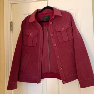 J. Crew Burgundy Jacket